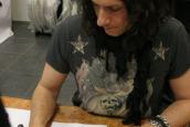 07.03.2010 - Автограф-сессия барабанщика RAMMSTEIN Christoph Schneider