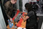 07.03.2010 - Автограф-сессия барабанщика RAMMSTEIN Christoph Schneider