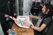 07.03.2010 - Автограф-сессия барабанщика RAMMSTEIN Christoph Schneider
