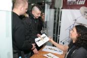 07.03.2010 - Автограф-сессия барабанщика RAMMSTEIN Christoph Schneider