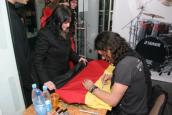 07.03.2010 - Автограф-сессия барабанщика RAMMSTEIN Christoph Schneider